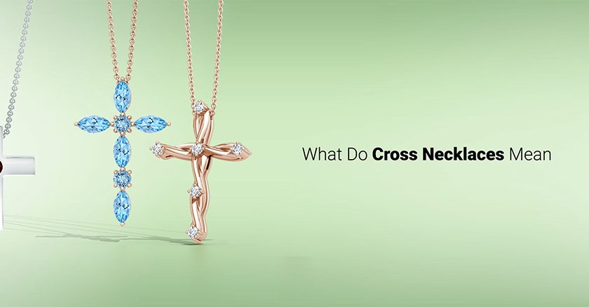 Mother And Son Gift - Artisan Cross Necklace Wedding Gifts, Gift
